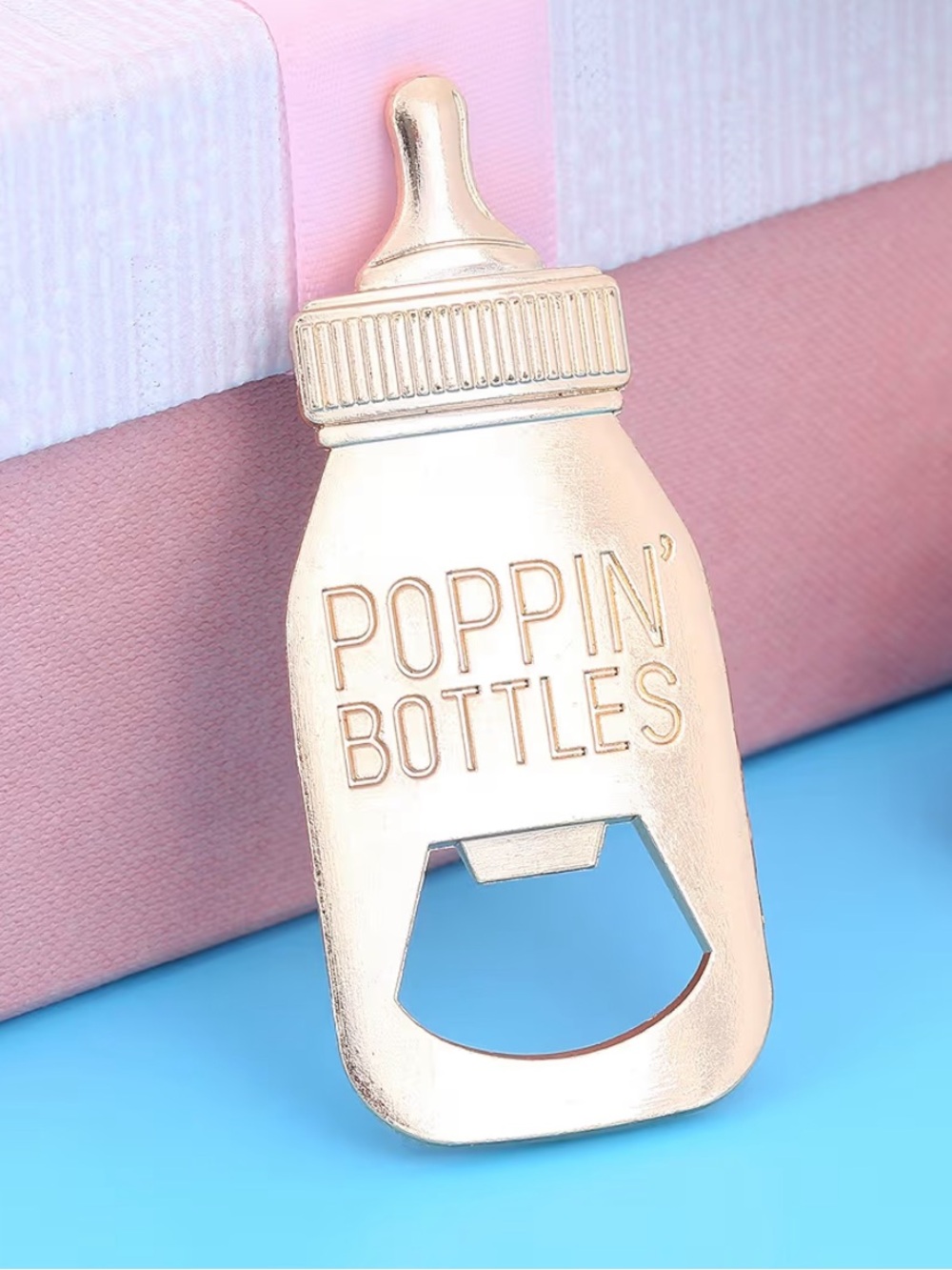 Set Of 6 Baby Bottle Openers For Baby Shower Guests Party Favors